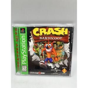 Crash Bandicoot [GH] (PS1, 1996) Complete | Tested | Authentic